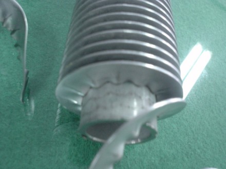Автоматическая линия спирального оребрения труб ТВЧ
